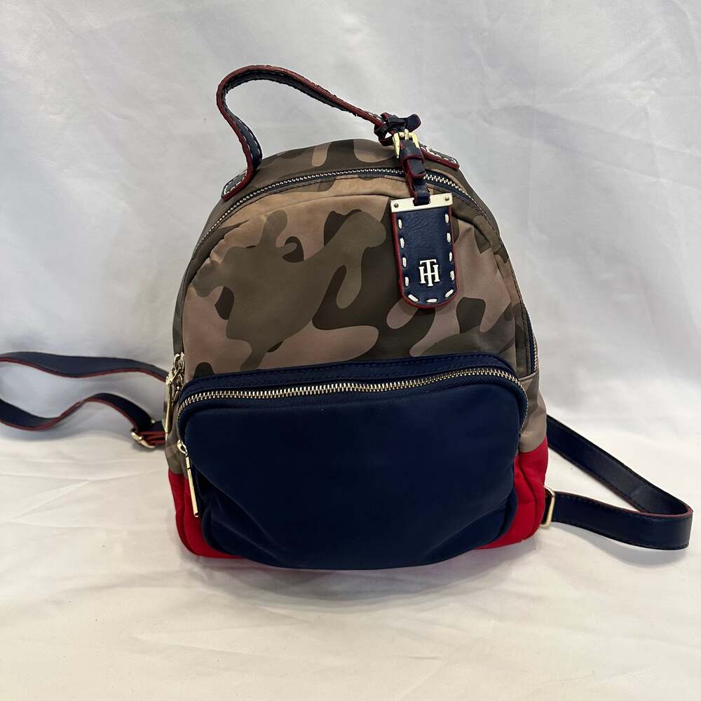 Tommy Hilfiger Women's Julia Small Dome Camouflage Backpack